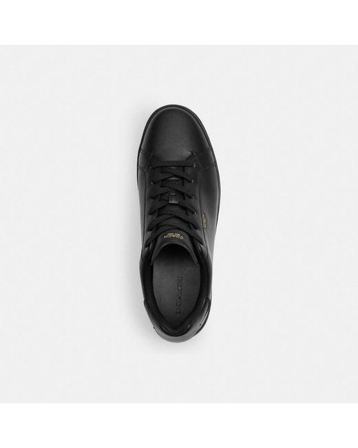 COACH Black High Line Sneaker for men