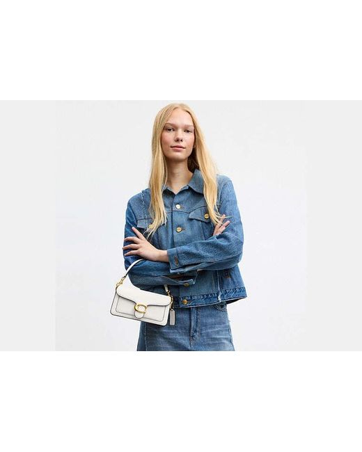 COACH Black Tabby Shoulder Bag 20