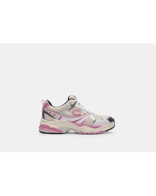COACH Black Mesh-Sneaker Für Frauen