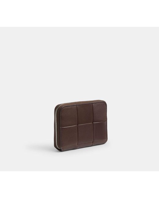 COACH Black Alter/Ego Zip Around Wallet