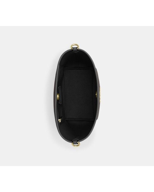 COACH Black City Beuteltasche Aus Signature-Canvas