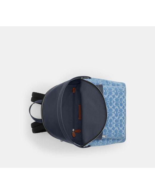 COACH Blue Taylor Backpack for men