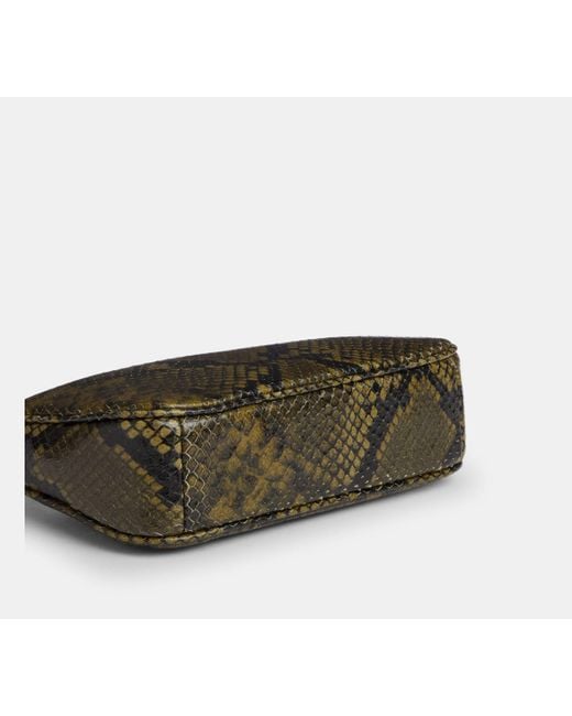 Nolita 19 Con Stampa Serpente di COACH in Black