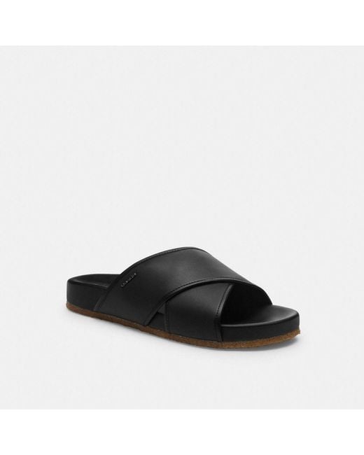 Sandale Thomas COACH pour homme en coloris Black