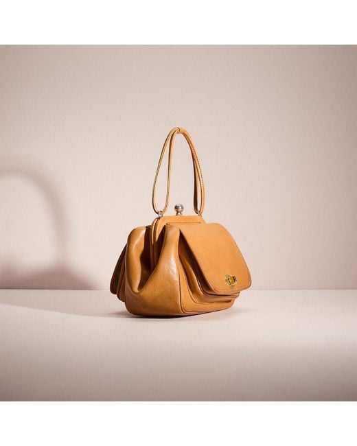 COACH Vintage Cashin Carry Small Chunky Bag in Natural Lyst