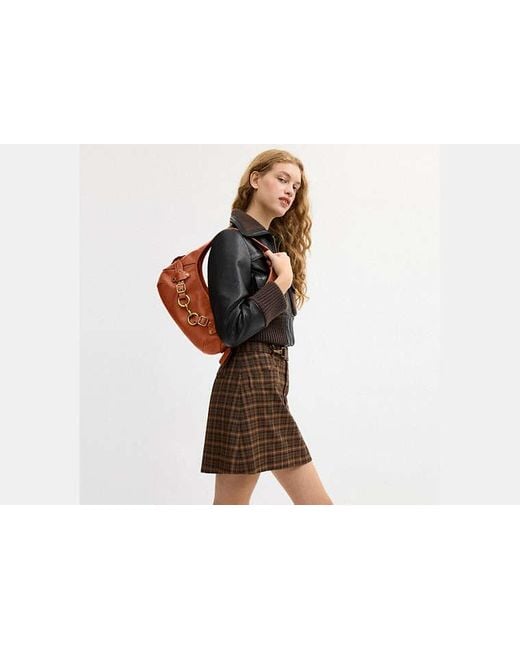COACH Black Belted Ergo Shoulder Bag