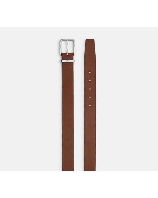 COACH Black Harness Buckle Belt for men