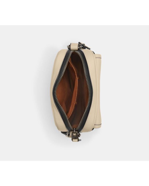 COACH Black Turnlock Crossbody Bag for men