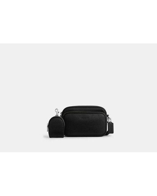 COACH Black Finlay Crossbody Bag for men
