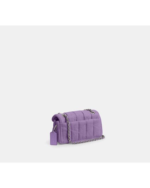 COACH Purple Tabby Shoulder Bag 20