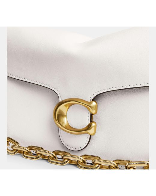 COACH Black Chain Tabby Shoulder Bag