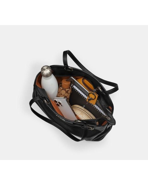 COACH Black Easton Tote Bag