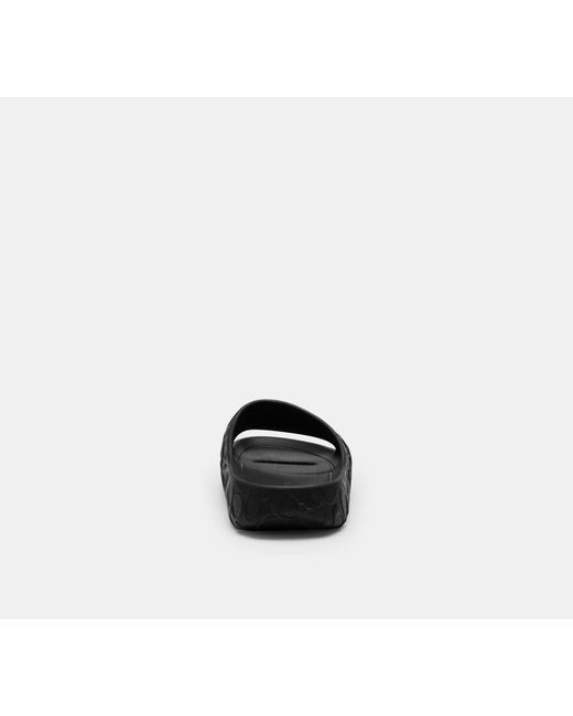 COACH Black Bay Slide for men