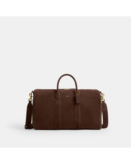 COACH Brown Compass Bag 45 for men