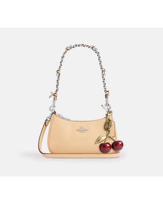 COACH Black Teri Mini Crossbody Bag With Bows