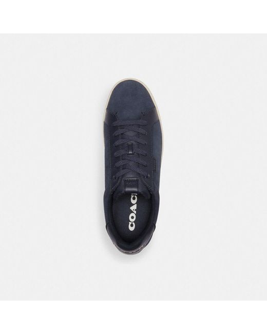COACH Blue Lowline Low Top Sneaker for men