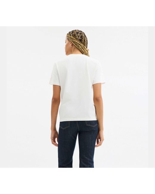 COACH Black Signature Square T-Shirt