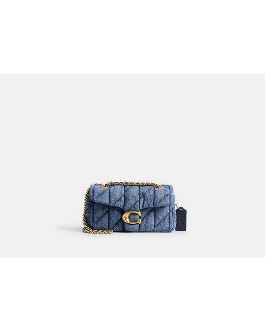 COACH Blue Tabby Shoulder Bag 20