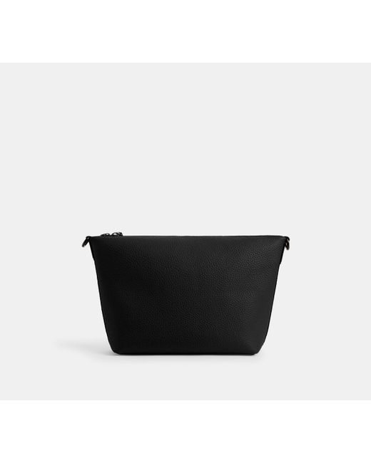 COACH Kuriertasche Mit Reißverschluss Oben in Black für Herren