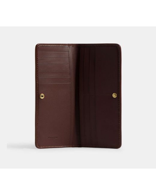 COACH Black Essential Slim Wallet