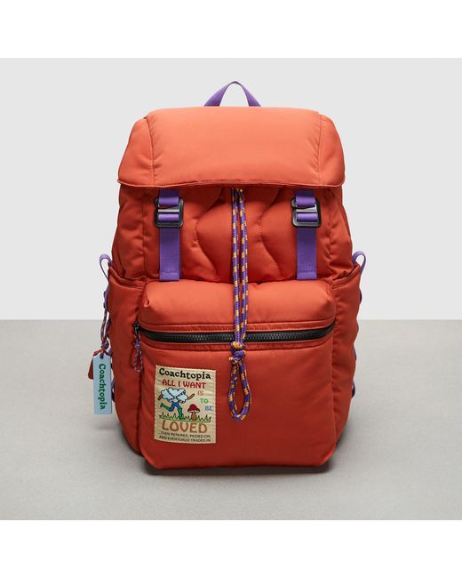 Coachtopia Red Loop Backpack