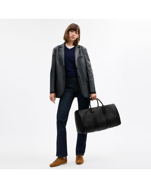 COACH Black Compass Bag 50