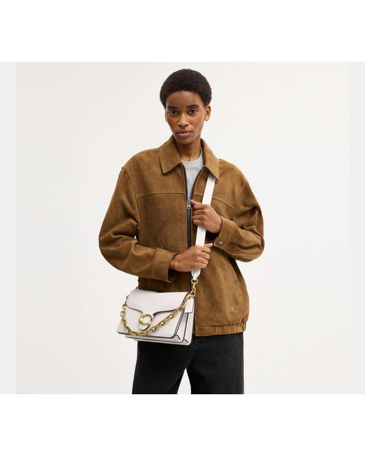 COACH Black Chain Tabby Shoulder Bag