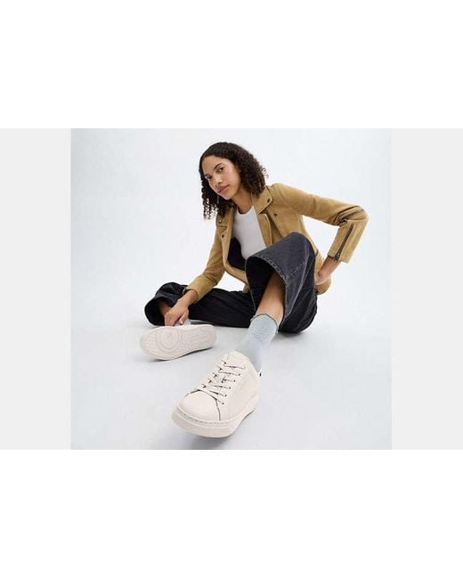 COACH Black High Line Sneaker Für Frauen