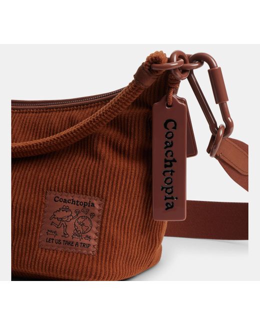 COACH Black Coachtopia Loop Shoulder Bag