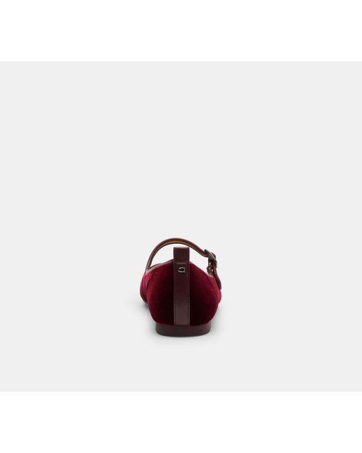 COACH Red C Rivet Mary Jane