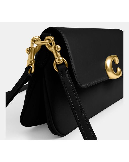 COACH Black Jet Shoulder Bag