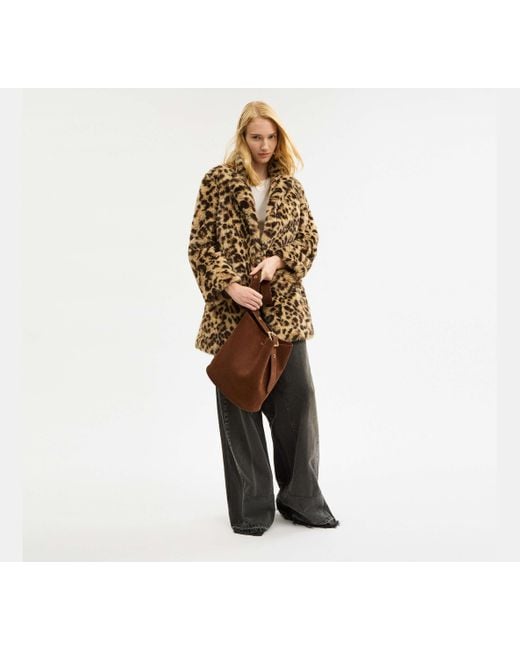 Borsa A Secchiello Bleecker di COACH in Black