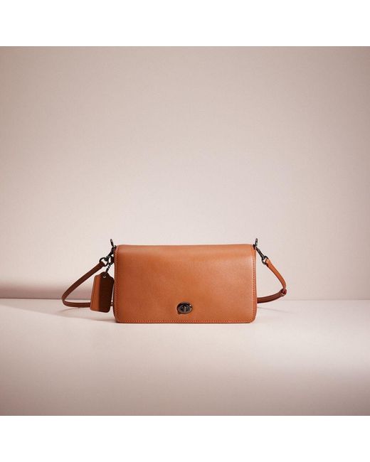 Coach Restored Dinky Crossbody In Pink Lyst