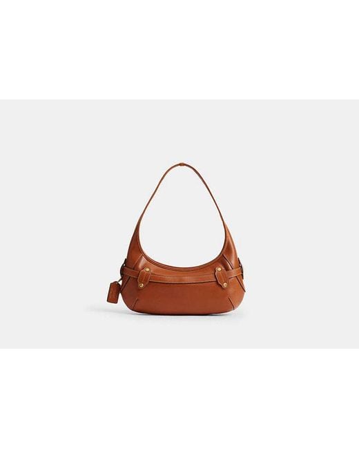 COACH Black Belted Ergo Shoulder Bag