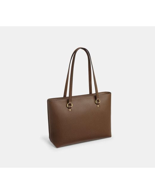 COACH Black Station Tote Bag