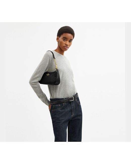 Borsa A Tracolla Teri di COACH in Black