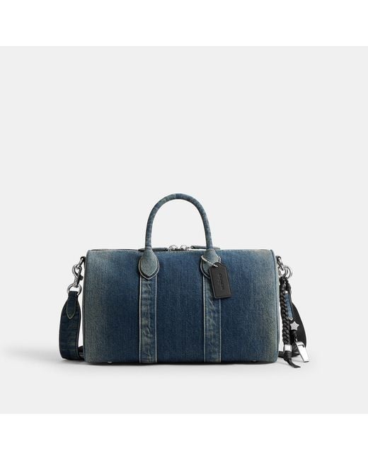 COACH Blue Compass Bag 35 for men