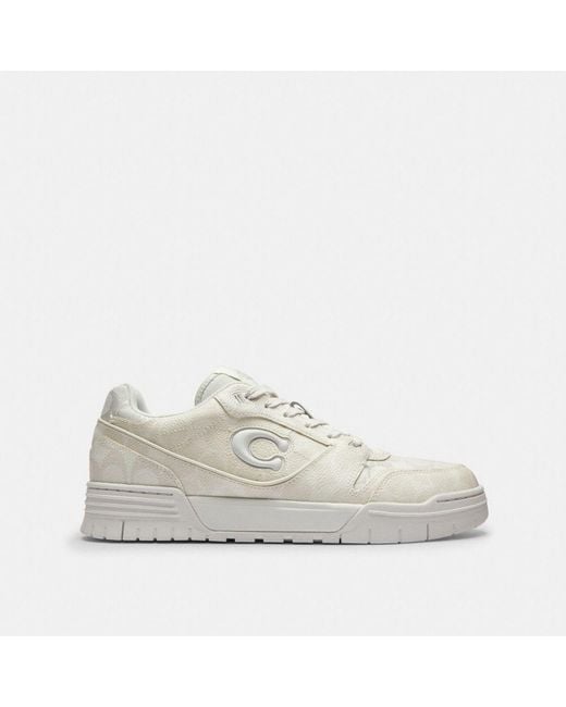 COACH White Soho Sneaker