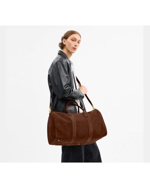 COACH Brown Compass Bag 50