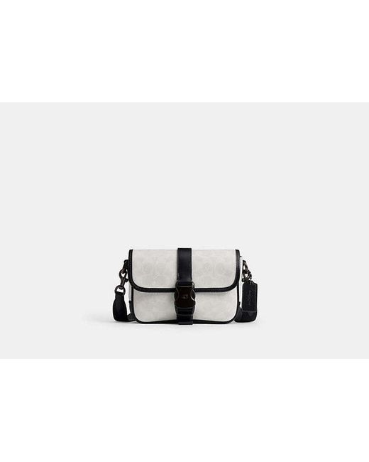 COACH Black League Crossbody Bag 19 for men