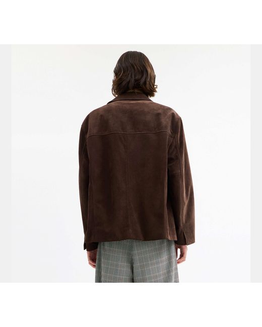 Giacca Camicia di COACH in Brown da Uomo