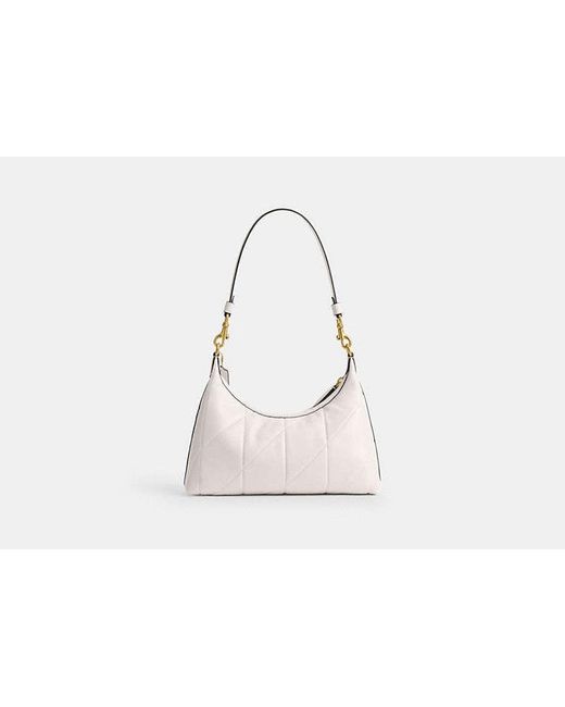 COACH Black Juliet Shoulder Bag 25 With Quilting
