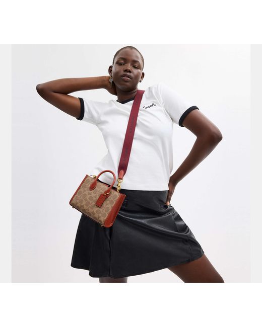 COACH Black Ace Tote Bag 17