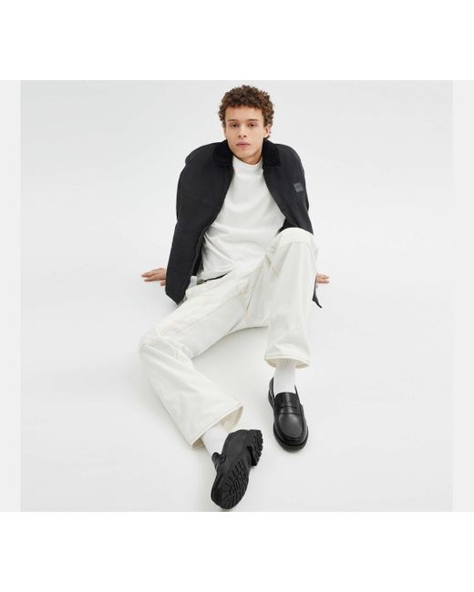 COACH Black Reagan Penny Loafer for men