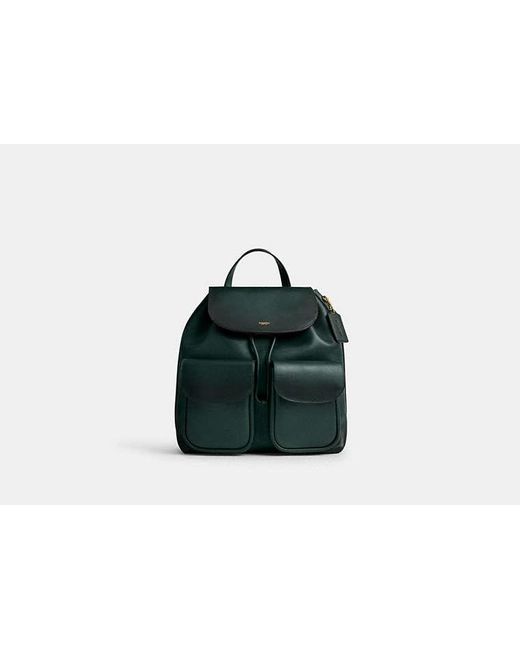 COACH Black Crosby Backpack 28