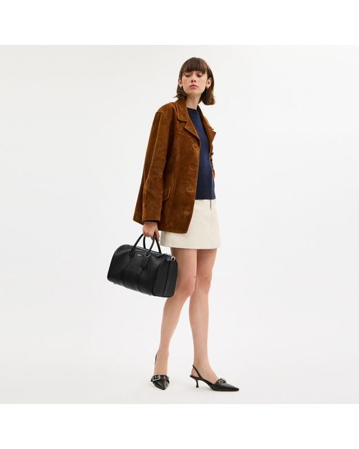 COACH Black Compass Bag 35
