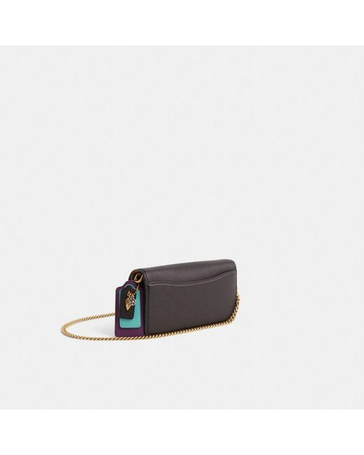 COACH White Upcrafted Tabby Crossbody Wristlet