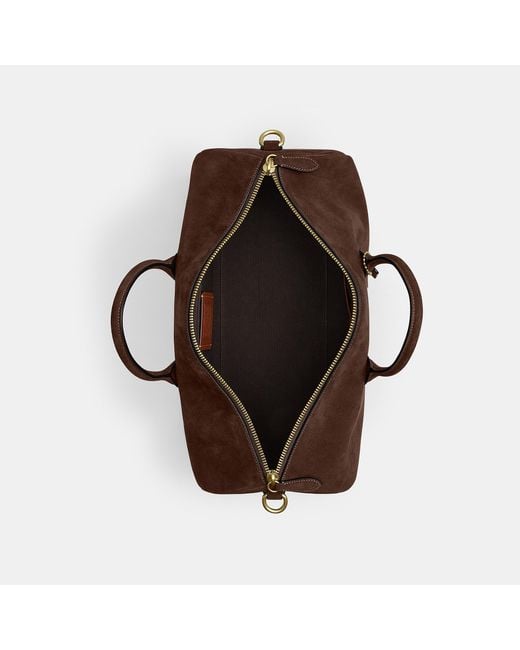 COACH Brown Compass Bag 45 for men