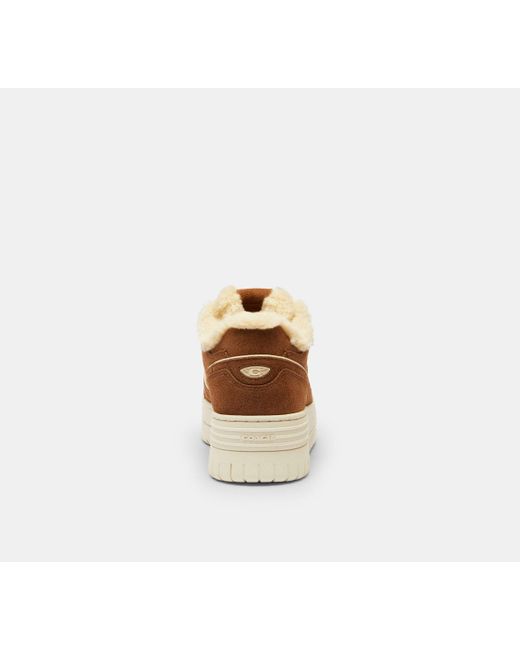 COACH Black Soho Platform Sneaker