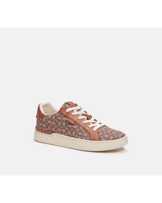 COACH Low Top Sneaker in Pink Lyst UK